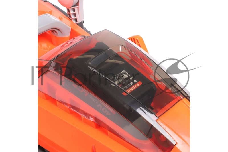 Газонокосилка аккумуляторная PATRIOT CM4010XL, 40B платформа LCT, 37см, бесщёточный дв.,травосб. 40л, одна АКБ(4,0А*ч) и ЗУ