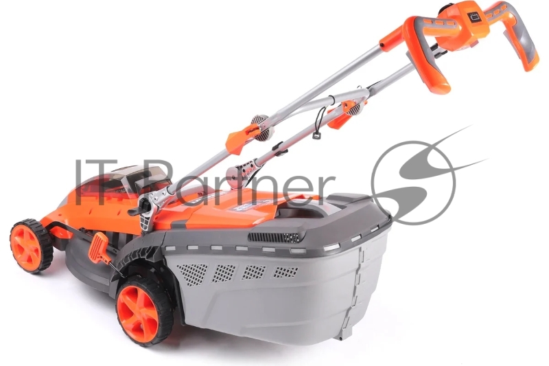 Газонокосилка аккумуляторная PATRIOT CM4010XL, 40B платформа LCT, 37см, бесщёточный дв.,травосб. 40л, одна АКБ(4,0А*ч) и ЗУ