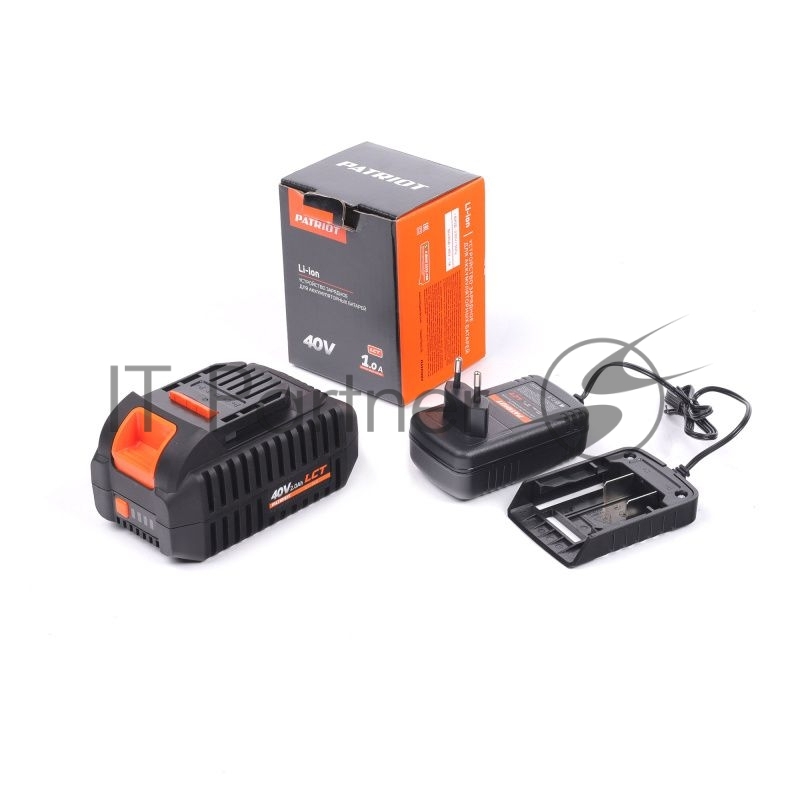 Триммер аккумуляторный PATRIOT TR4022XL, 40B платформа LCT, ширина кош. 30см, запасная леска, одна АКБ (2,0А*ч) и ЗУ