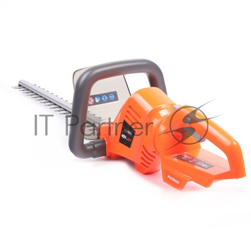 Хедж-триммер аккумуляторный PATRIOT CH4080, 40B платформа LCT, длина ножей 450мм, поворотная рукоятка, без АКБ и ЗУ