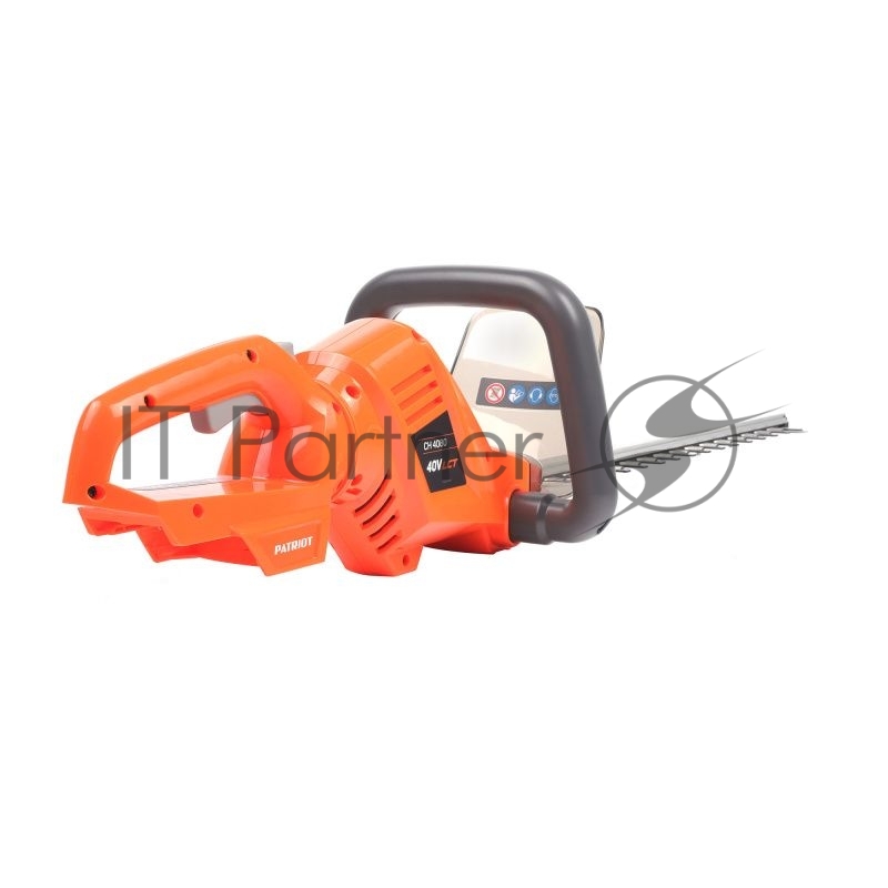 Хедж-триммер аккумуляторный PATRIOT CH4080, 40B платформа LCT, длина ножей 450мм, поворотная рукоятка, без АКБ и ЗУ