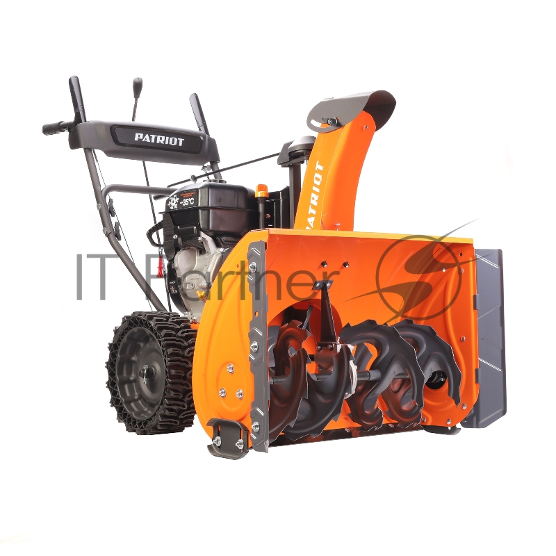 Снегоуборщик PATRIOT PRO 11 KX (коммунально-хозяйственный) 11 л.с. , усиленный редуктор, безвоздушные колёса WE3, антиадгезионное покрытие ковша и желоба.