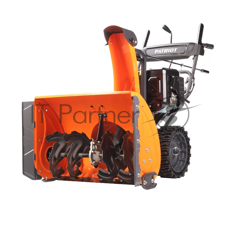 Снегоуборщик PATRIOT PRO 11 KX (коммунально-хозяйственный) 11 л.с. , усиленный редуктор, безвоздушные колёса WE3, антиадгезионное покрытие ковша и желоба.