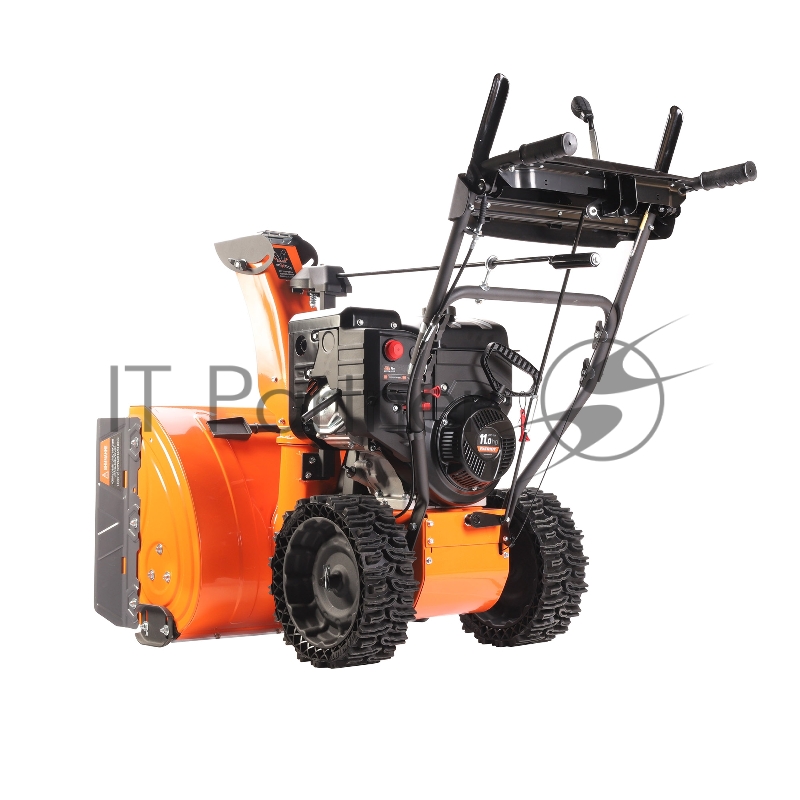 Снегоуборщик PATRIOT PRO 11 KX (коммунально-хозяйственный) 11 л.с. , усиленный редуктор, безвоздушные колёса WE3, антиадгезионное покрытие ковша и желоба.