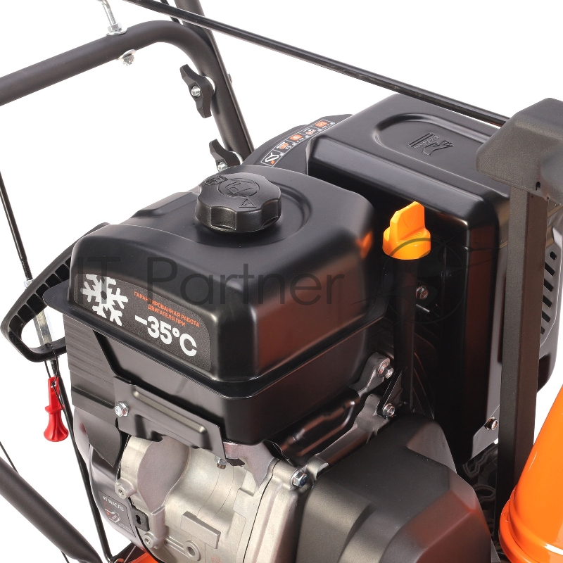 Снегоуборщик PATRIOT PRO 11 KX (коммунально-хозяйственный) 11 л.с. , усиленный редуктор, безвоздушные колёса WE3, антиадгезионное покрытие ковша и желоба.