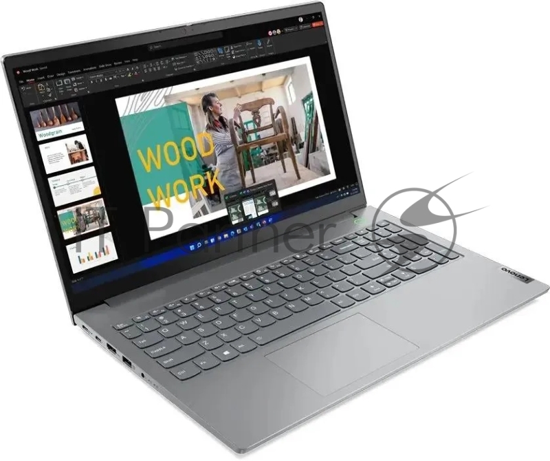 Ноутбук Lenovo Thinkbook 15 G4 IAP Core i7 1255U 8Gb SSD512Gb Intel Iris Xe graphics 15.6 TN FHD (1920x1080) Windows 11 Professional grey WiFi BT Cam (21DJ00SUUS)