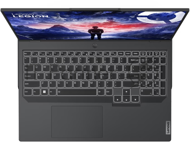 Ноутбук LENOVO Legion 5 PRO 16IRX9 16 2560x1600/Intel Core i7-14650HX/RAM 16Гб/SSD 1Тб/nVidia GeForce RTX 4060 8GB/ENG|RUS/DOS Onyx Grey 2.5 кг 83DF0038PS