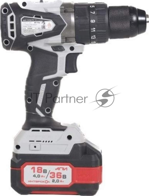 Дрель-шуруповерт аккумуляторная INTERSKOL DAU-13/36V 90
