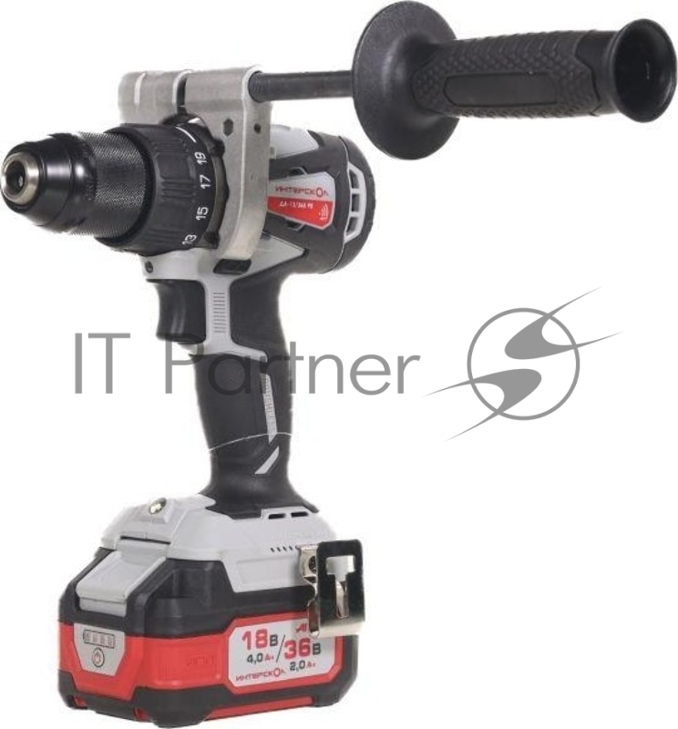 Дрель-шуруповерт аккумуляторная INTERSKOL DA-13/36V 90