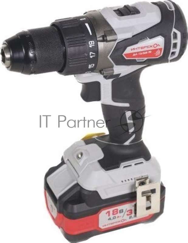 Дрель-шуруповерт аккумуляторная INTERSKOL DA-13/36V 90