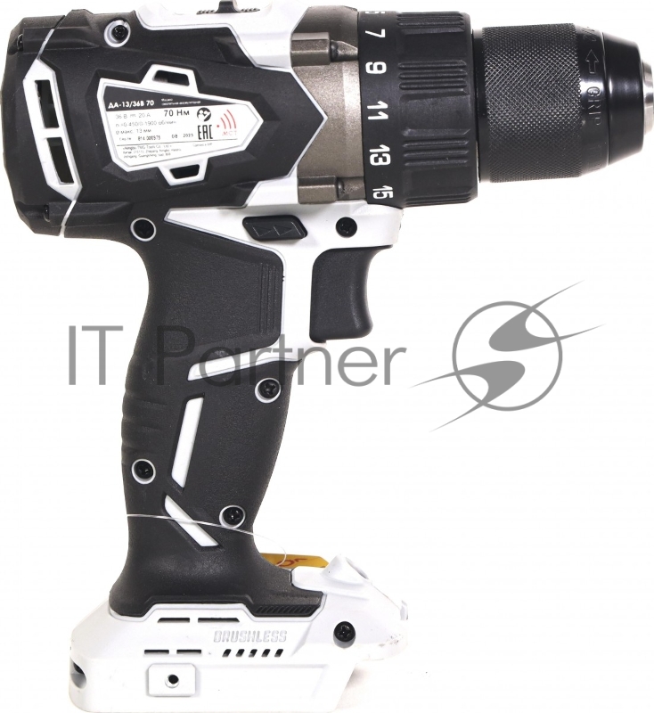 Дрель-шуруповерт аккумуляторная INTERSKOL DA-13/36V 70