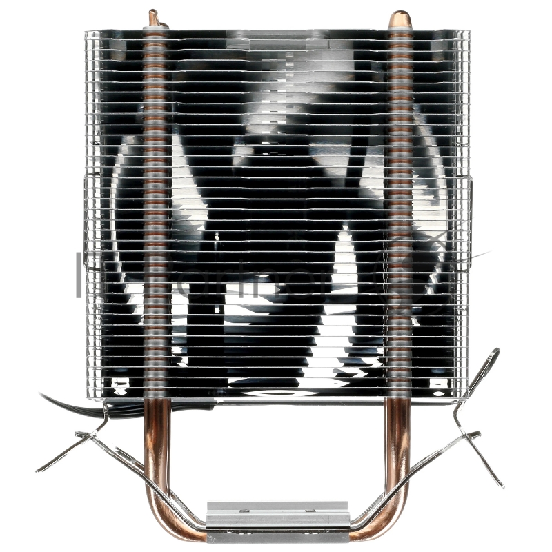 Кулер DEEPCOOL AG200 LGA1700/1200/115X/AM5/AM4 (36шт/кор, TDP 100W, PWM, Fan 92mm, 2 тепл.трубки прямого контакта) RET