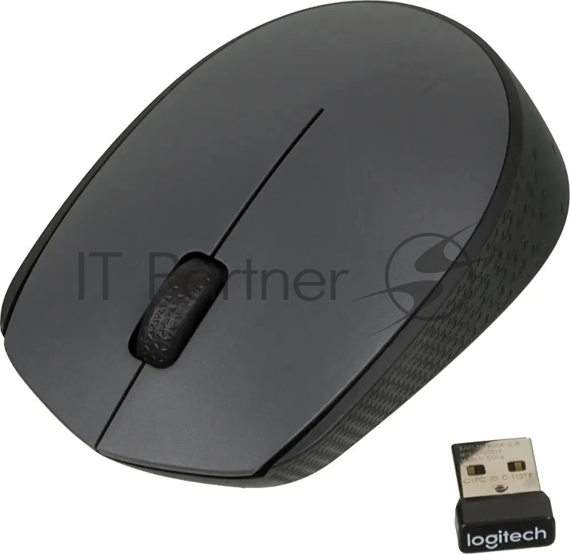 Комплект беспроводной клавиатура+мышь Logitech MK235 Серый (920-007949) РФ