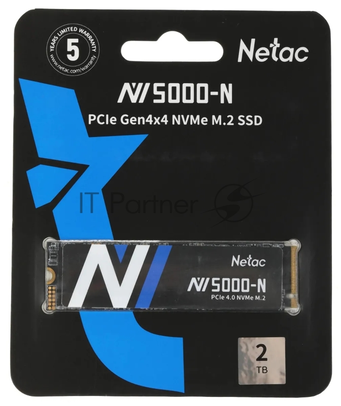 Жесткий диск SSD NETAC NT01NV5000N-2T0-E4X M.2 2280 2TB NVME