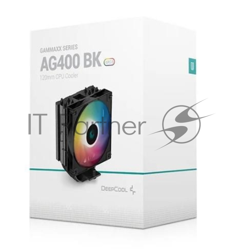Кулер Deepcool AG400 BK ARGB IntelLGA1700/1200/1151/1150/11 AMD AM5/AM4