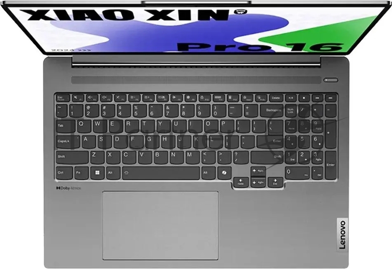 Ноутбук Lenovo Xiaoxin Pro16 IMH9 Core Ultra 5 125H 32Gb SSD1Tb Intel Arc 16 IPS 2.5K (2560x1600) Windows 11 trial (для ознакомления) Home grey WiFi BT Cam