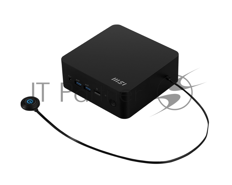 Неттоп MSI Cubi 6 1M Core i3-100U (1.2GHz), 8Gb DDR5 SO-DIMM, 256GB SSD M.2, Intel UHD Graphics, noDVD, WiFi, BT, 65W, VESA Mount kit, no keyboard&mouse, NoOS, 1y war-ty