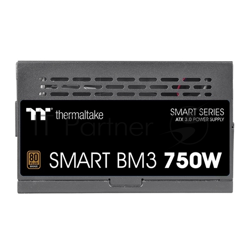 Блок питания Thermaltake Smart BM3 750W, ATX 3.0, PCIe Gen 5.0, APFC, 12cm Fan, 80+ Bronze, Semi Modular, Retail