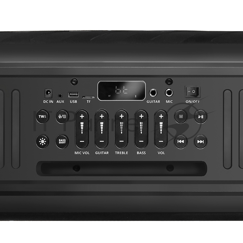 Акустическая система Ginzzu GM-111, Midi, BT/USB/TF/MIC/ДУ