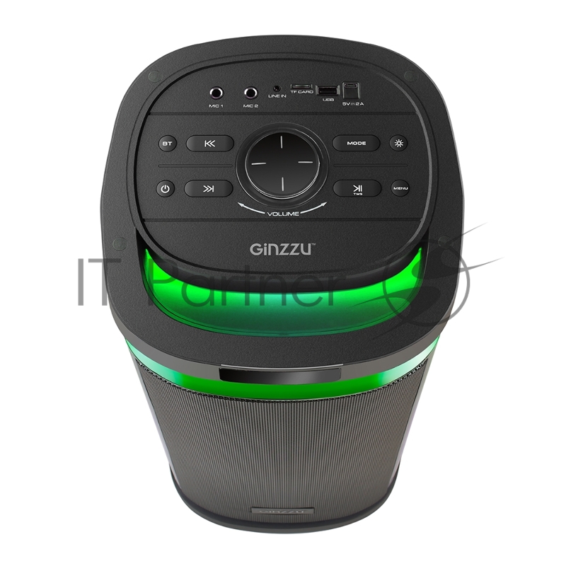 Акустическая система Ginzzu GM-226, Midi, BT/USB/SD/FM/MIC/ДУ