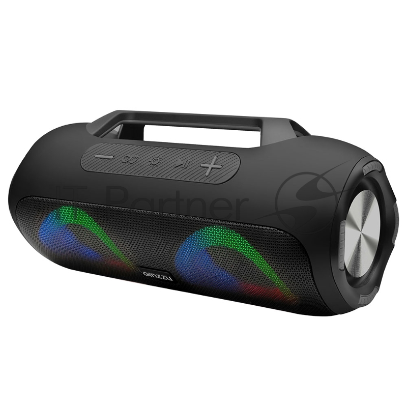 Колонка BlueTooth Ginzzu GM-918B, 3,6Ah/TWS/USB/TF/AUX/RGB