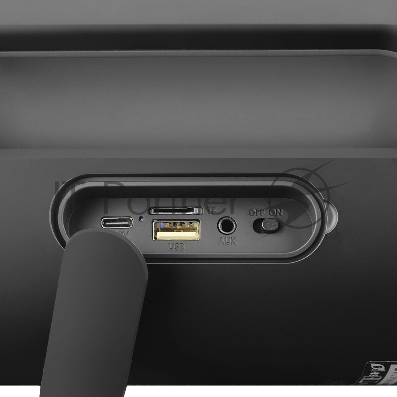 Колонка BlueTooth Ginzzu GM-918B, 3,6Ah/TWS/USB/TF/AUX/RGB