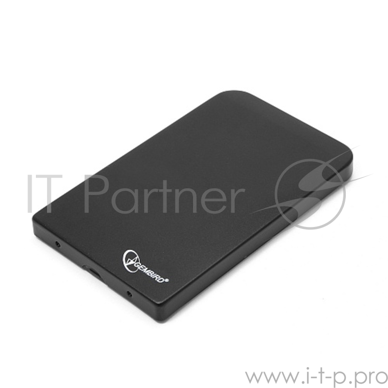 Контейнер Gembird EE2-U2S-41 для 2.5 SATA HDD, алюминиевый, черный (USB2.0)