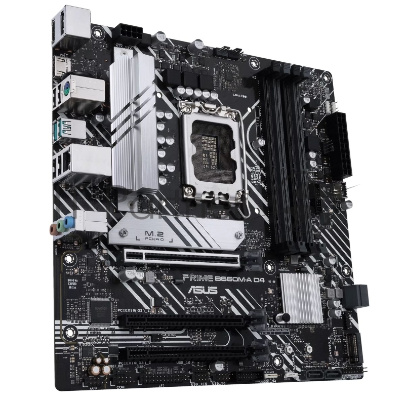 Материнская плата ASUS PRIME B660M-A D4-CSM LGA1700 mATX 4xDDR4 3xPCIEx16 2xM.2 DP HDMI (OEM)