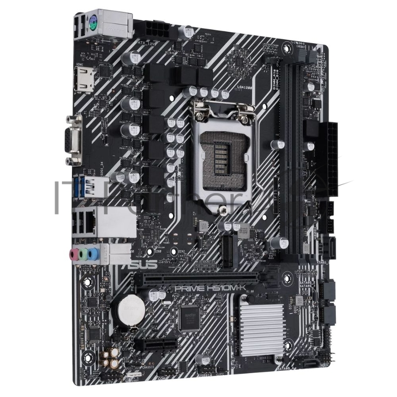 Материнская плата ASUS PRIME H510M-K R2.0 LGA1200 mATX 2xDDR4 PCIEx16 PCIEx1 1xM.2 HDMI VGA (OEM)