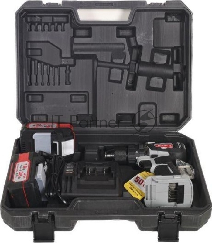 Дрель-шуруповерт аккумуляторная INTERSKOL DAU-13/36V 50