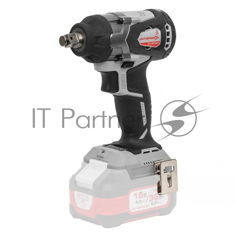 Гайковерт аккумуляторный ударный INTERSKOL GAU-400/36VE