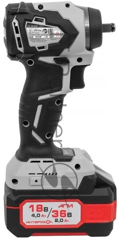 Гайковерт аккумуляторный ударный INTERSKOL GAU-250/36VE