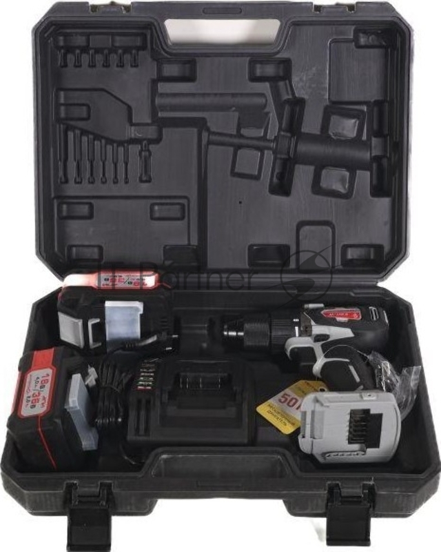 Дрель-шуруповерт аккумуляторная INTERSKOL DA-13/36V 50