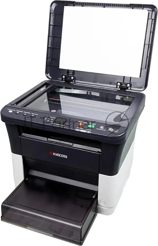МФУ лазерный Kyocera Ecosys FS-1020MFP (1102M43RU0/1102M43RUV), A4, ч/б, печ. до 20 стр/мин., 600 x 600 dpi, USB