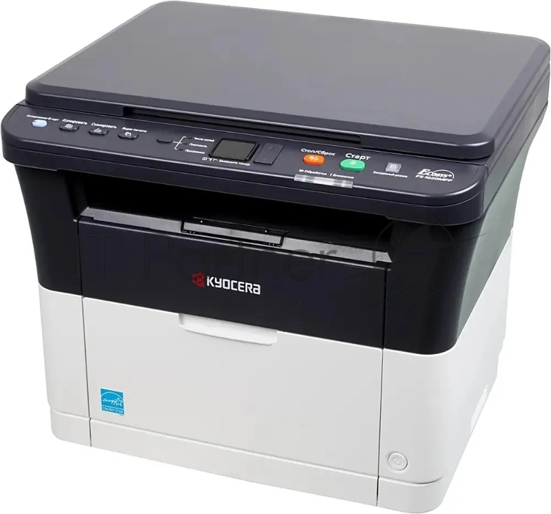 МФУ лазерный Kyocera Ecosys FS-1020MFP (1102M43RU0/1102M43RUV), A4, ч/б, печ. до 20 стр/мин., 600 x 600 dpi, USB