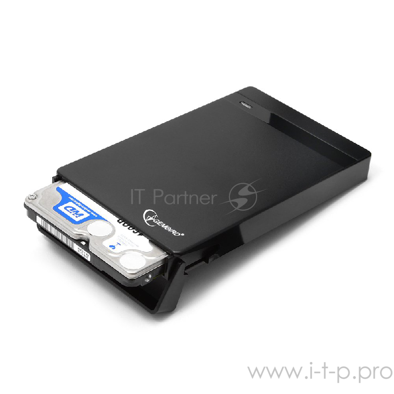Контейнер Gembird EE2-U2S-44P для 2.5 SATA HDD, черный (USB2.0)
