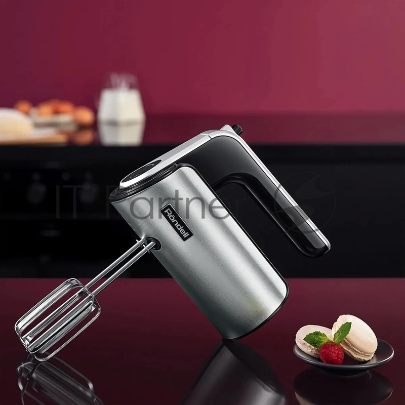 Миксер ручной Rondell 1350-RE-01 800Вт серебристый