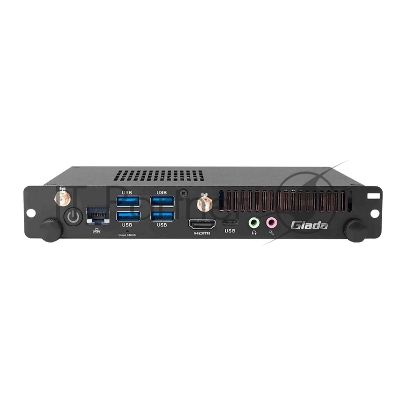 Платформа системного блока с ЦПУ Giada PC611-1115G4, Intel® Core i3-1115G4, SOC Intel® UHD graphics,1*HDMi 4K HDMi2.0 (JAE),2*SO-DIMM DDR4 3200MHz,1 * M.2 2242/2280 for NVME SSD,1*Gigabit,1*M.2 2230,1*Type-C 3.2 4*USB3.2,200*119*30mm