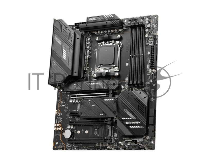 Материнская плата MSI MAG X670E TOMAHAWK WIFI, AM5, AMD X670, 4xDDR5, 4xM.2, 4xSATA, 6xUSB-A, 2xUSB-C, 1xHDMI, 1xDisplayPort, 1xLAN 2.5 Гбит/с, 7.1, ATX