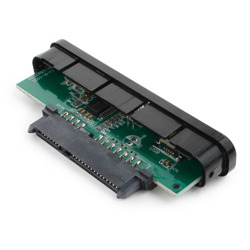 Контейнер Gembird EE2-U2S-5-S для 2.5 SATA HDD, алюминиевый, серебр. (USB2.0)