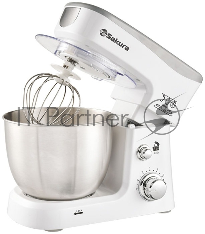 Миксер Sakura с чашей SA-6327W планетарный