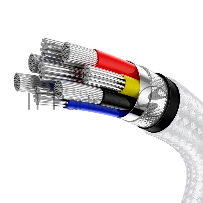 Кабель Baseus Cafule 1m White (CATLJK-A02)