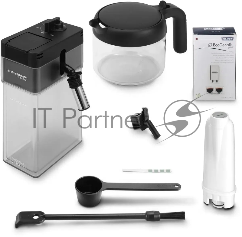 Кофемашина Delonghi ECAM610.75.MB 1450Вт черный/серебристый