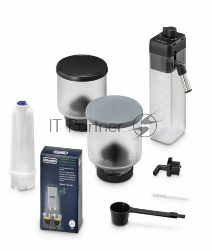 Кофемашина автоматическая DeLonghi EXAM440.55.G серый, исп. кофе - молотый/зерна, 1.4 л, 1450 Вт, 19 Бар.