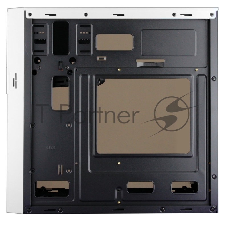 Корпус компьютерный Ginzzu D290 2*USB 2.0,AU White Window