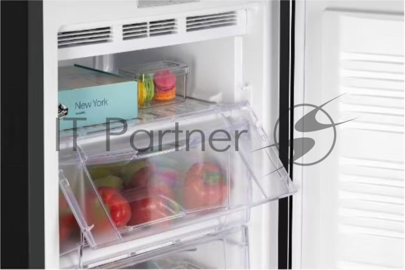 Морозилка NORDFROST DF 261 BAP, черный, 139л, 4 ящика