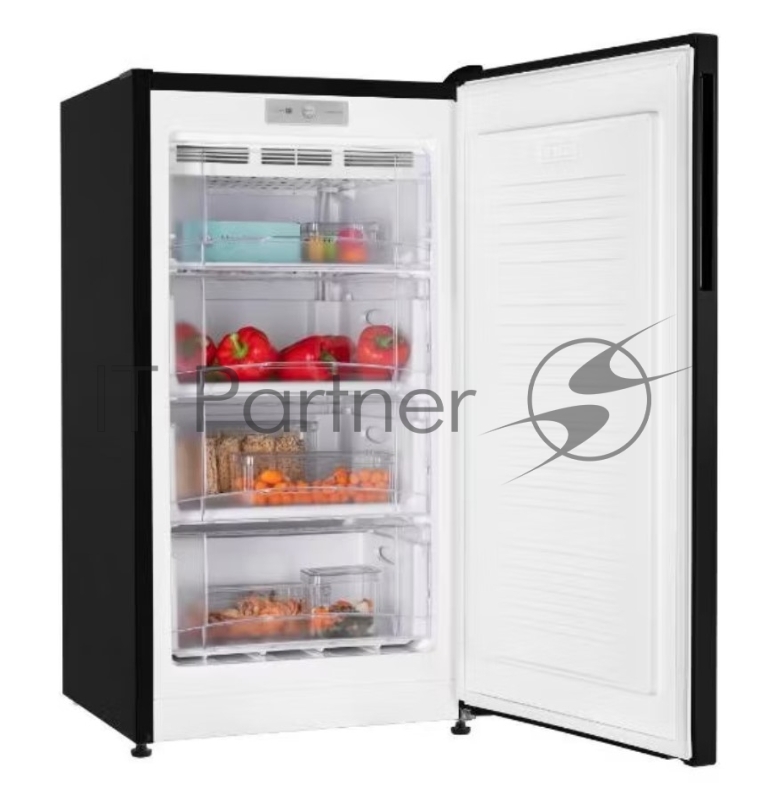 Морозилка NORDFROST DF 261 BAP, черный, 139л, 4 ящика