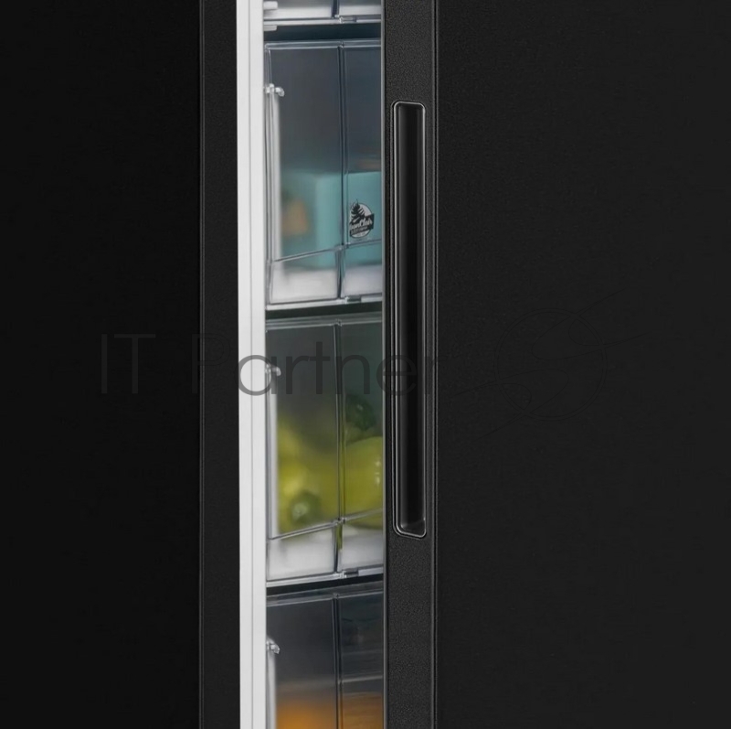 Морозилка NORDFROST DF 268 BAP, черный, 256л, 6 ящиков