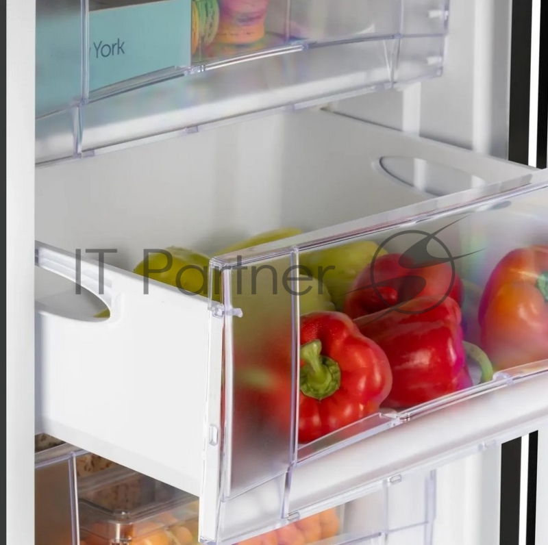 Морозилка NORDFROST DF 268 BAP, черный, 256л, 6 ящиков