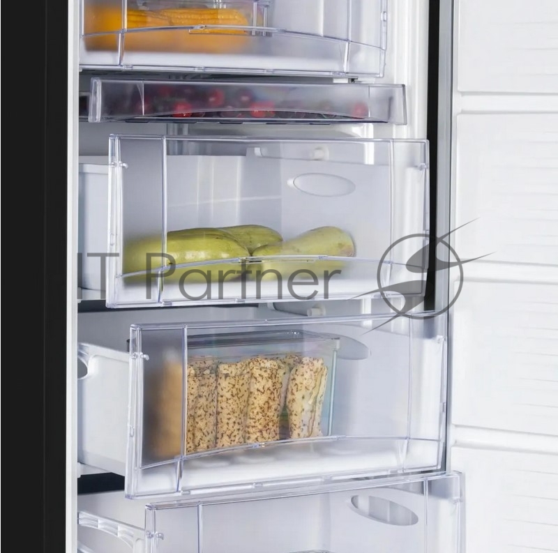 Морозилка NORDFROST DF 268 BAP, черный, 256л, 6 ящиков